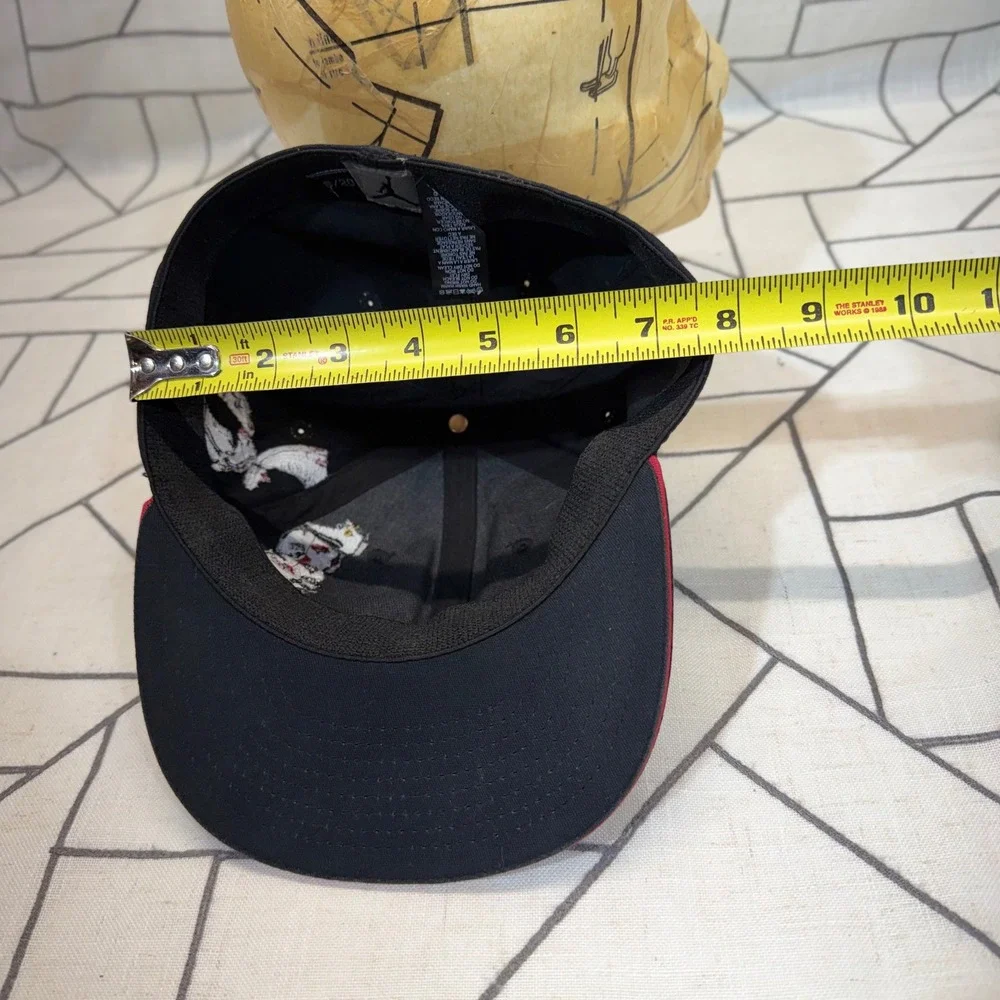 Jordan Fitted Baseball Hat 8/20 Black Sneaker Shoes Graphic J Logo Cap Jumpman
